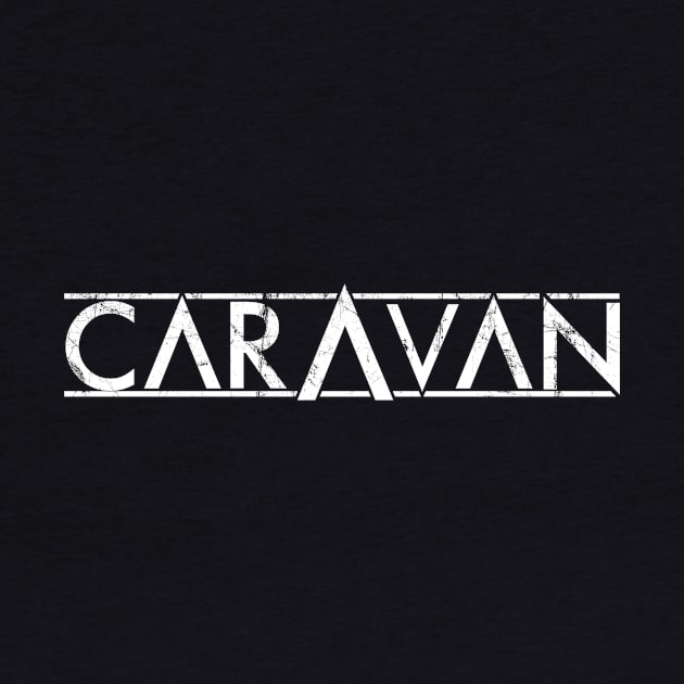 White Logo by CARAVAN